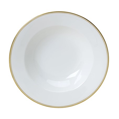 Burnished Gold Large Rim Bowl Classic 28cm, 60cl 11 ", 21oz